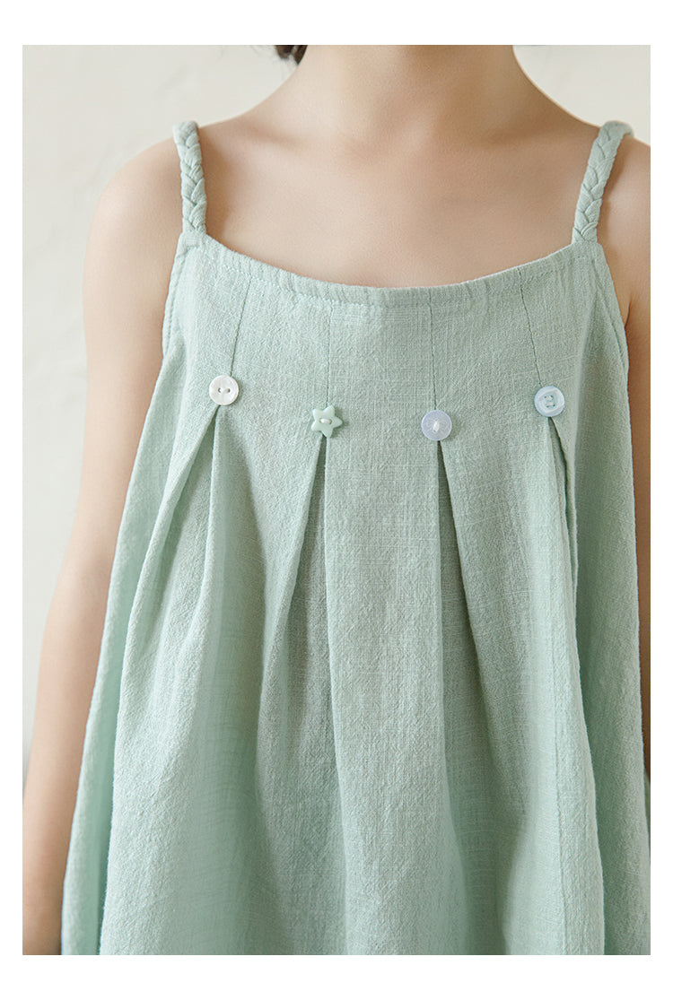 Conjunto Coordinado de Dos Piezas para Niña | Blusa y Pantalón Capri