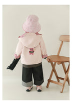 Chamarra Rompevientos Unisex | Capucha con Visera y Forro Vichy