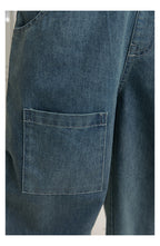 Overol Baggy de Mezclilla Unisex | Estilo Vintage Urbano con Tirantes Cross Back