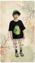 Bermuda Estampada | Estilo Street Wear Loose Fit