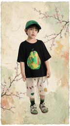 Bermuda Estampada | Estilo Street Wear Loose Fit
