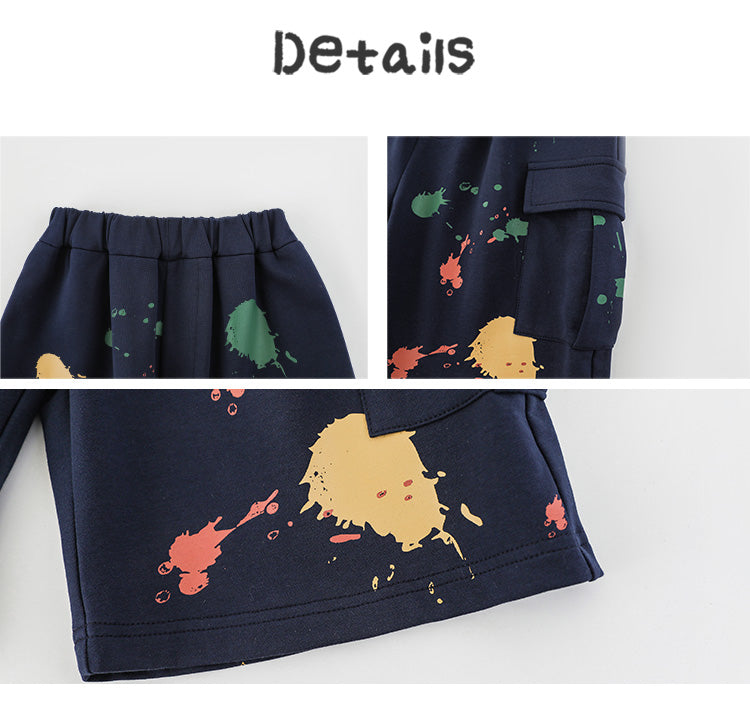 Bermuda Estampada | Estilo Street Wear Loose Fit