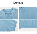 Playera Polo de Punto Unisex | Manga Raglan y Cuello Solapa Sin Botones